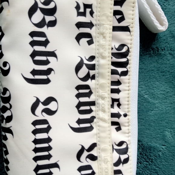 L.A.M.B. White and Black Wallet - Picture 3 of 8